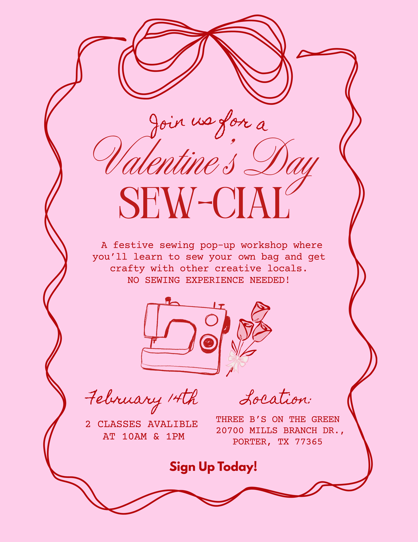 Valentine's Day Sew-cial