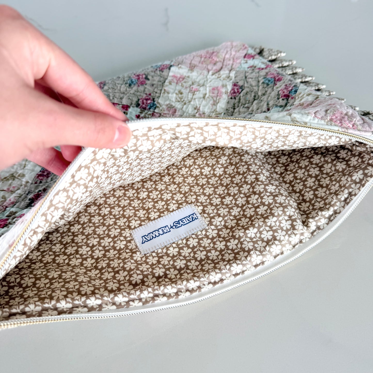Laptop Sleeve - Quilted love