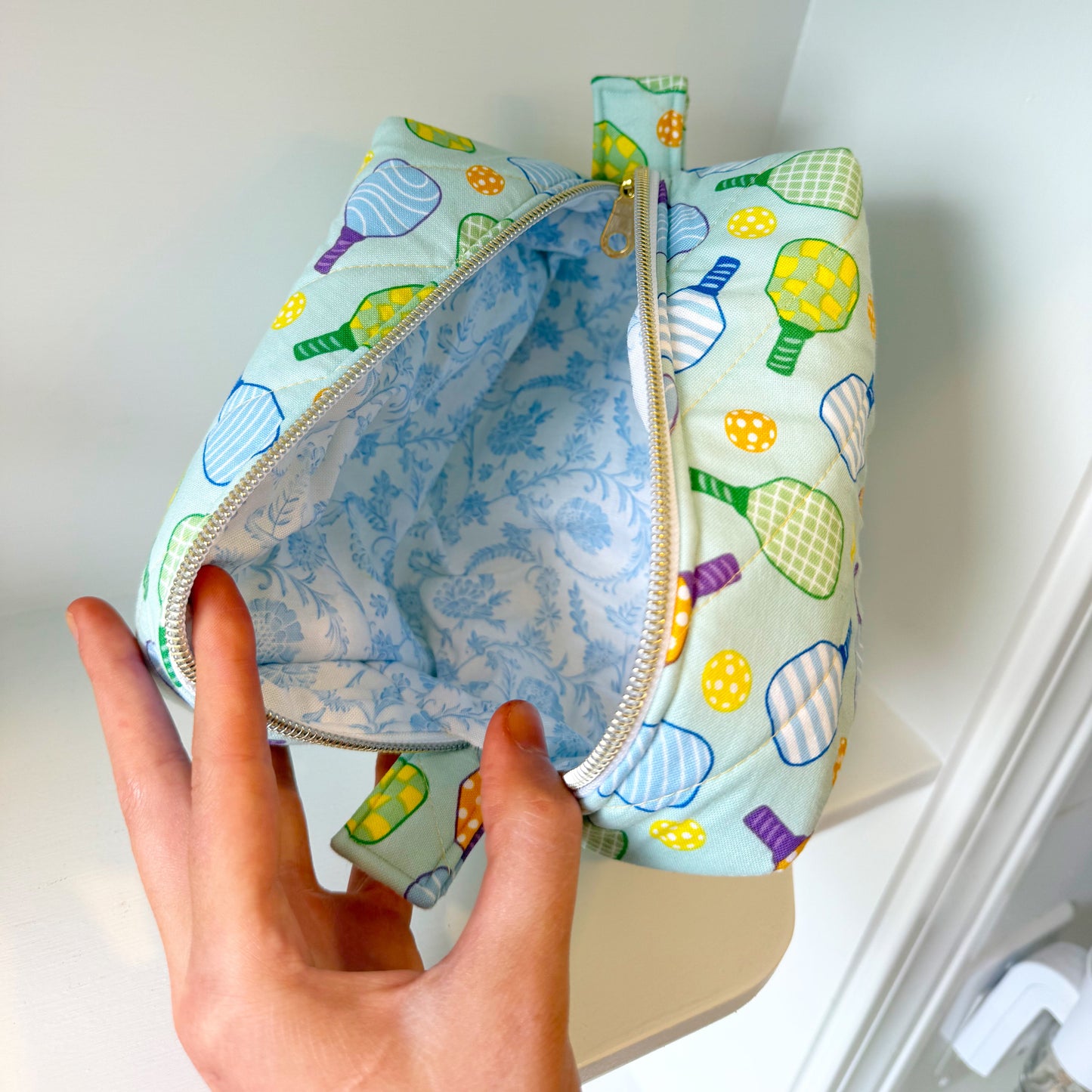 Paddle Pouch Makeup Bag