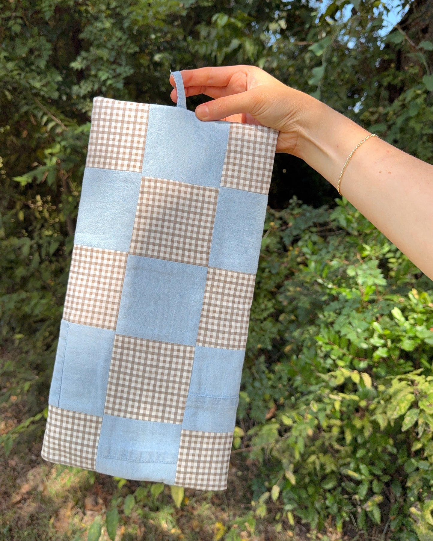 Upcycled Wrangler Denim Zipper Pouch