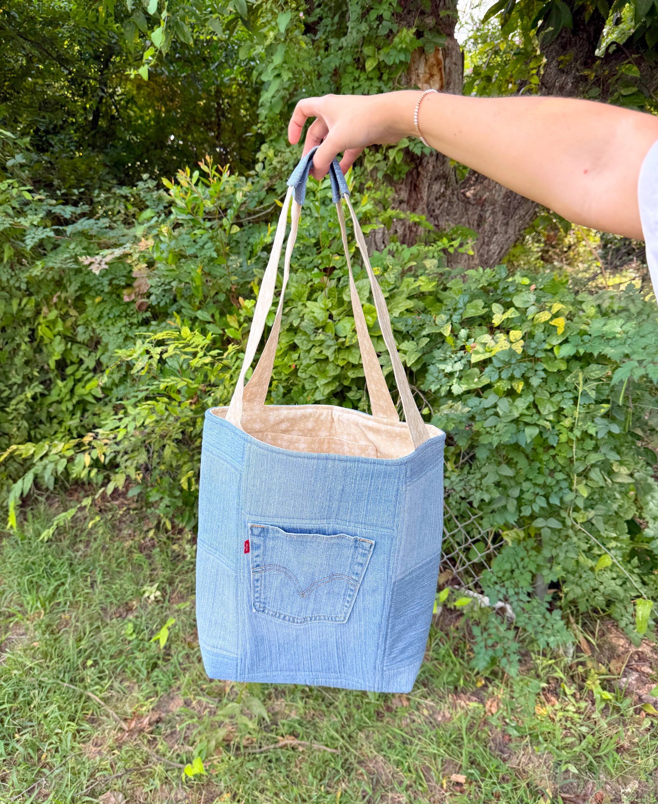 Everyday Denim Tote