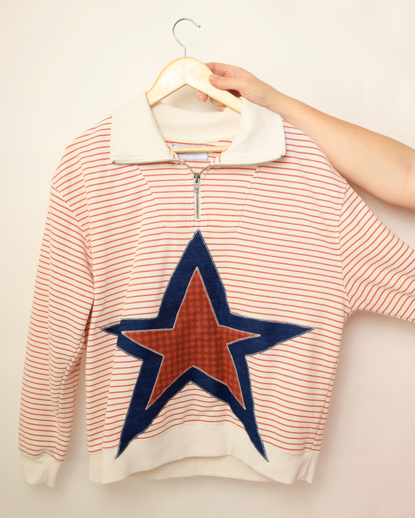 Upcycled Pullover – Country Music Edition (XL)