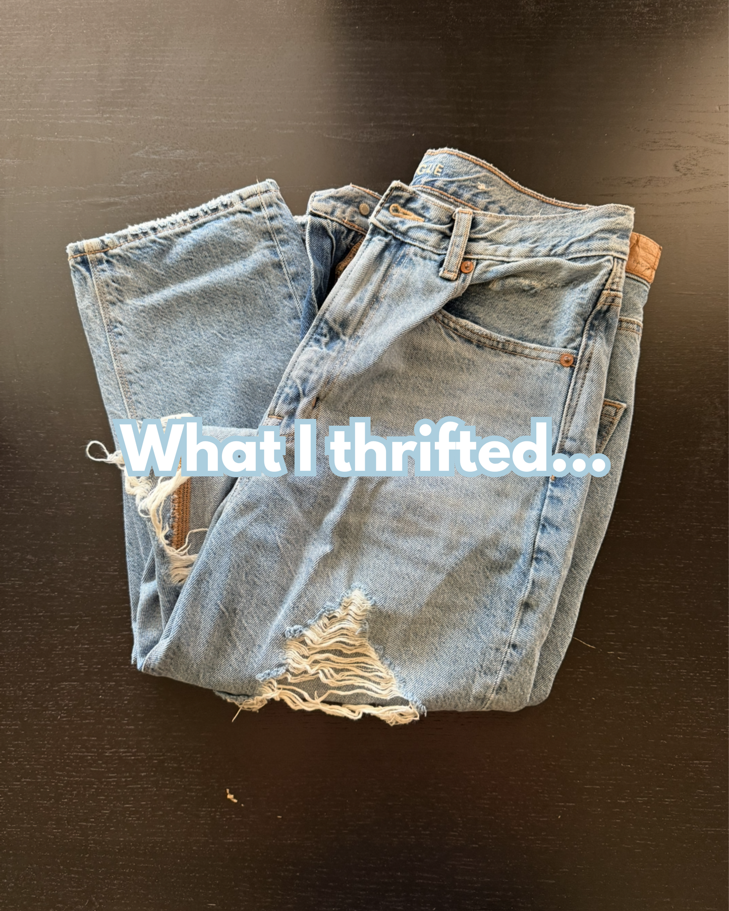 Upcycled Denim Patchwork Pouch