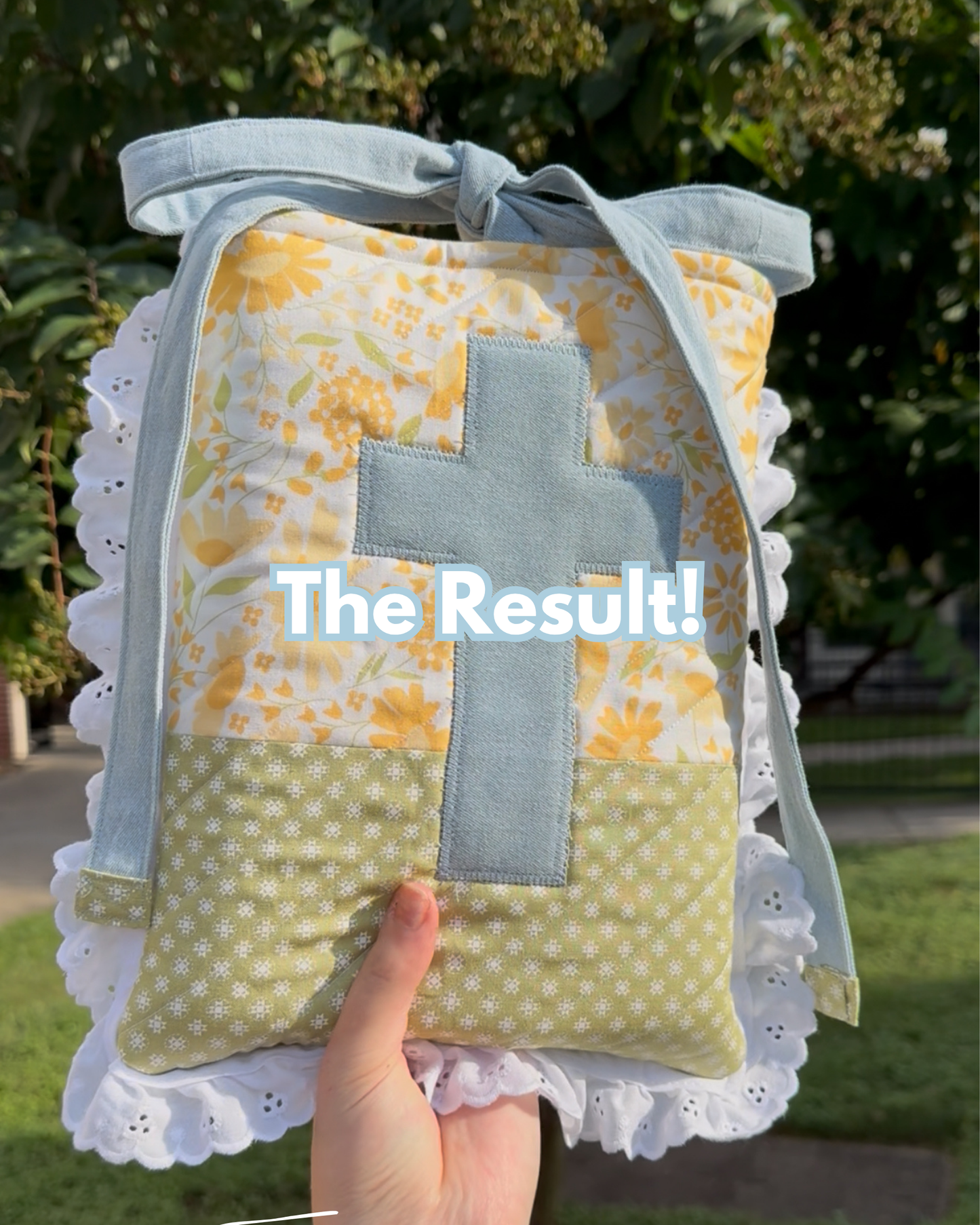 Upcycled Quilt Bible sleeve