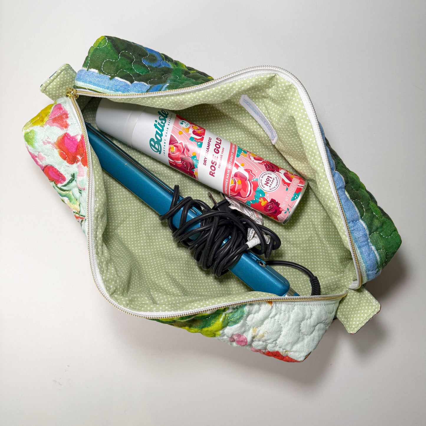 Upcycled Hot Tools Bag
