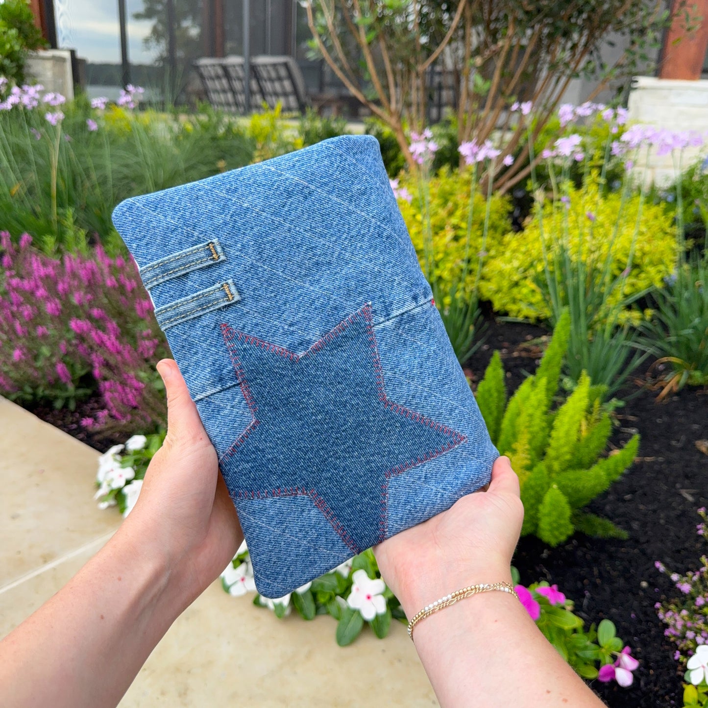 Blue Jean Bible Cover