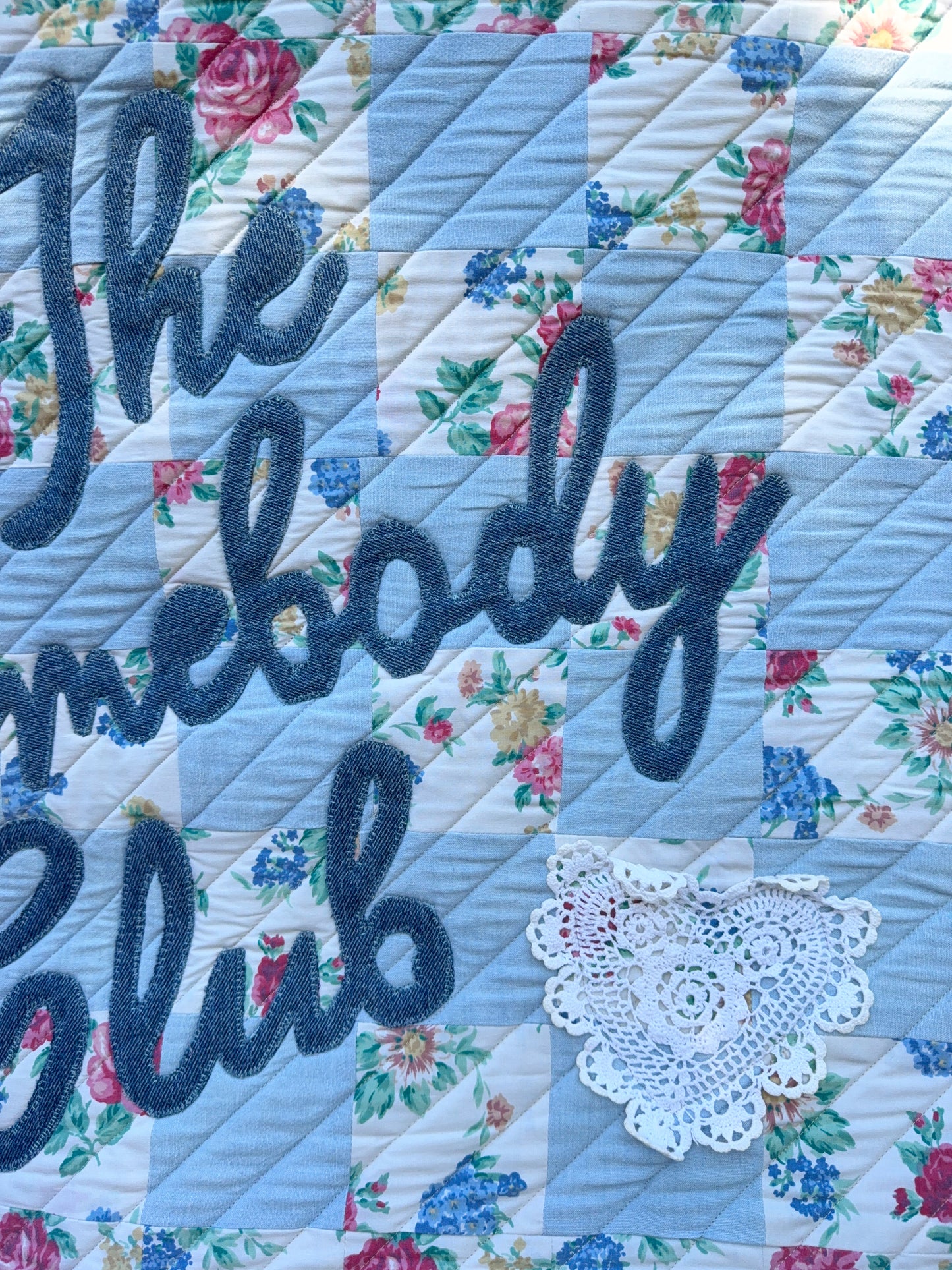 Homebody Club Quilted Wall Art