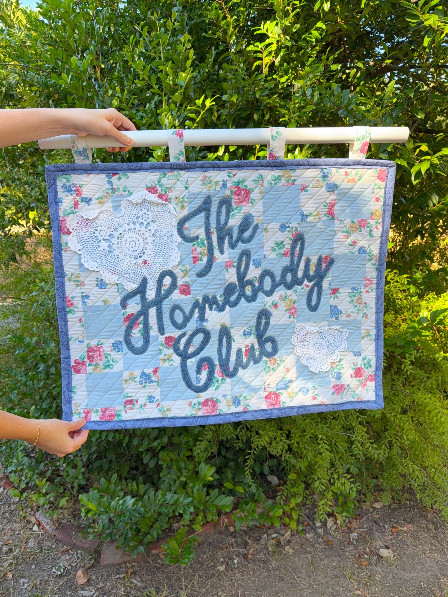 Homebody Club Quilted Wall Art