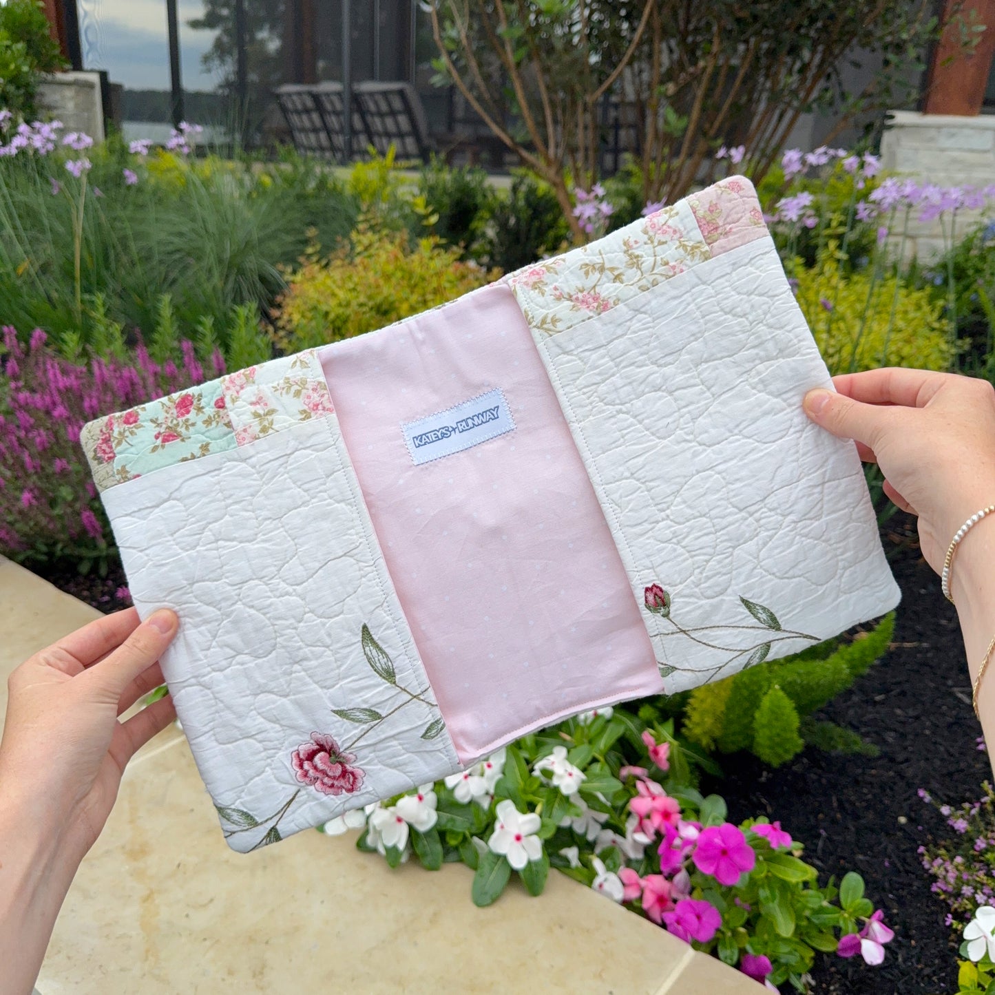 Petal & Prayers Bible Cover