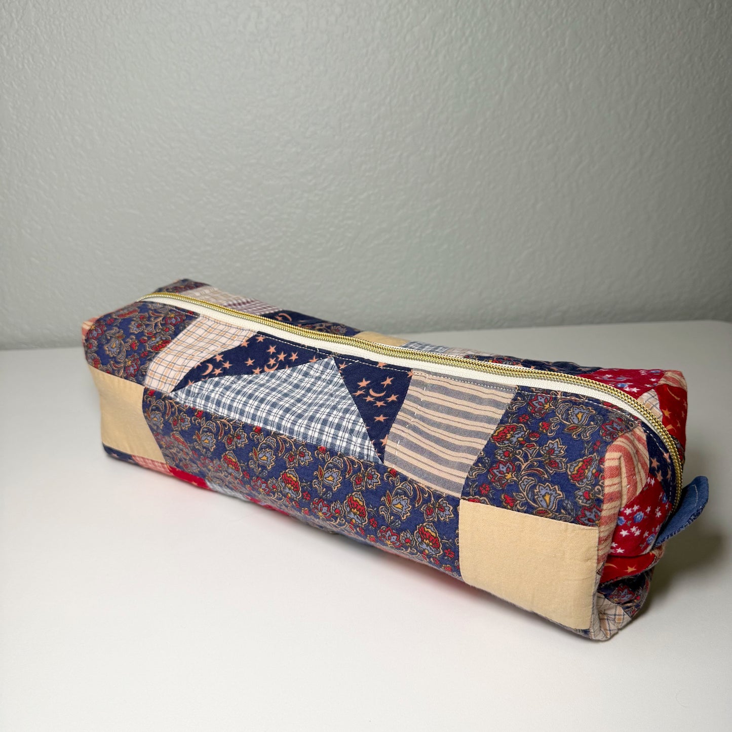Upcycled Hot Tools Bag - USA #2