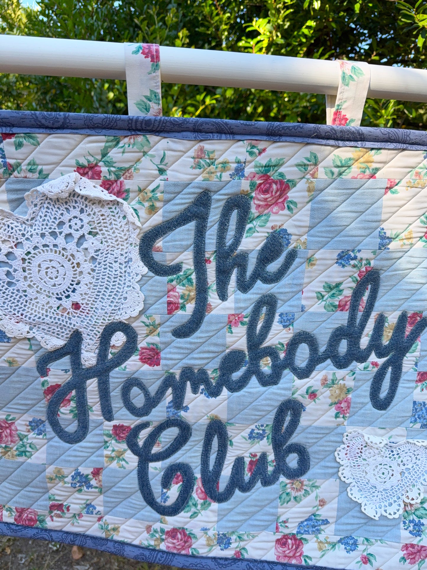 Homebody Club Quilted Wall Art