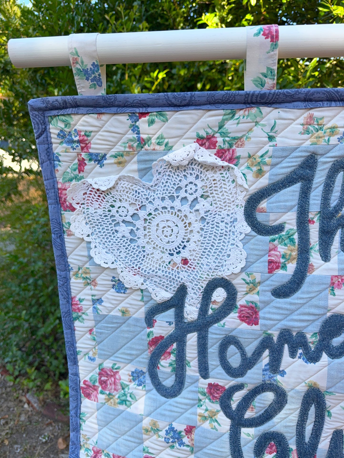 Homebody Club Quilted Wall Art