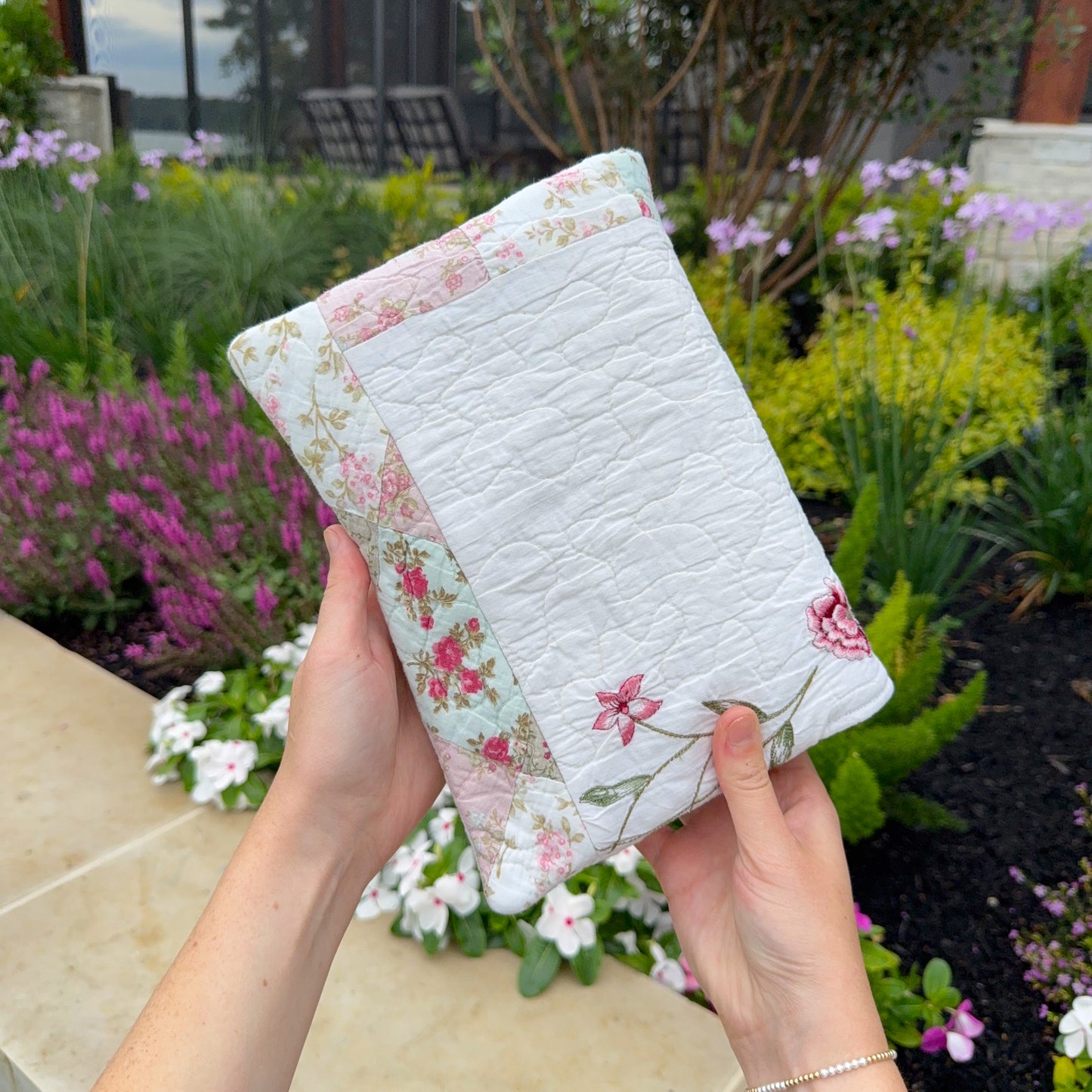 Petal & Prayers Bible Cover