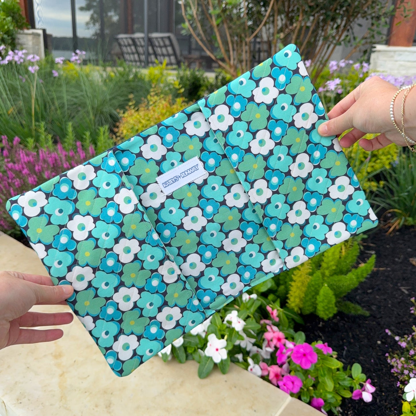 Patchwork Petals Bible cover
