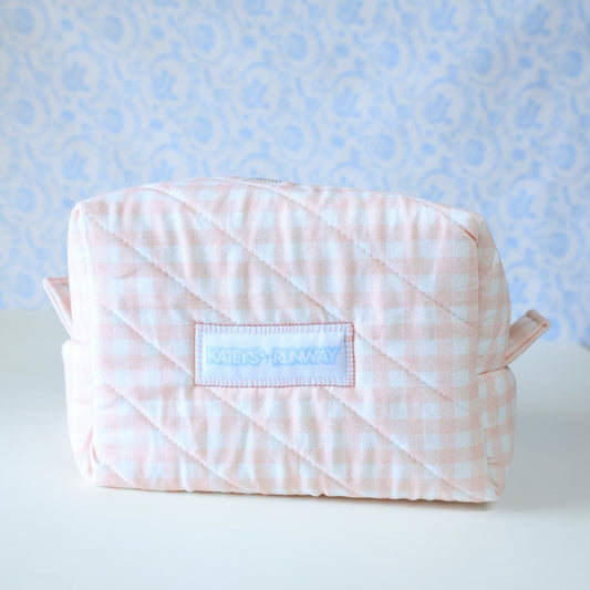 Pretty in Pink Makeup Bag