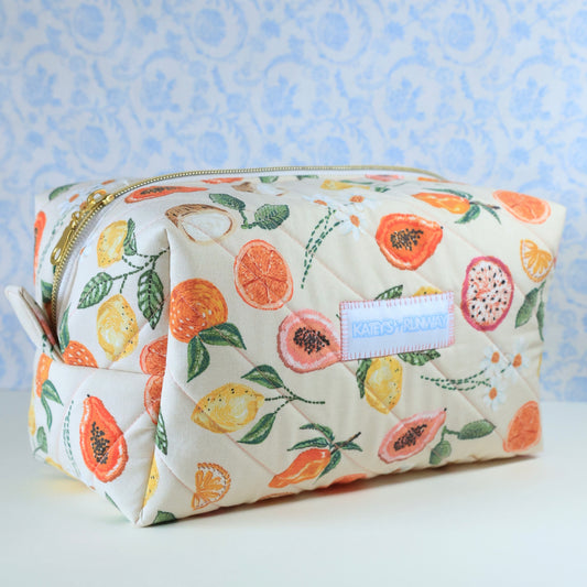 Jumbo Summer Spritz Makeup Bag