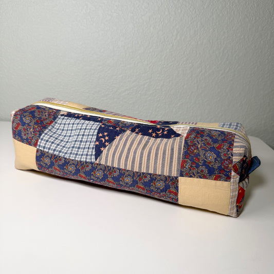 Upcycled Hot Tools Bag - USA