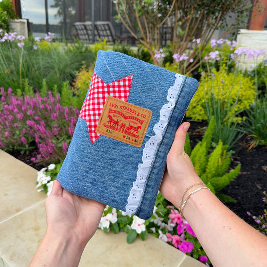 Blue Jean Bible Cover