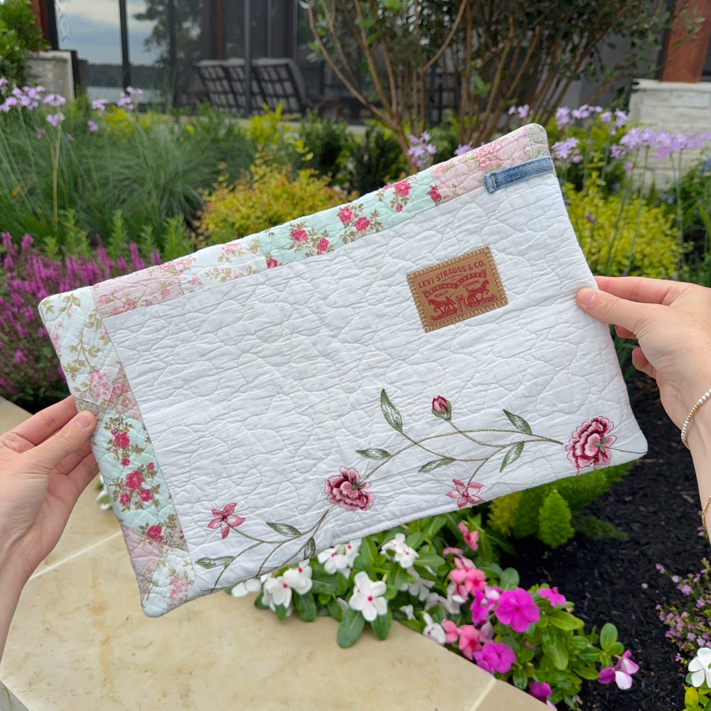 Petal & Prayers Bible Cover