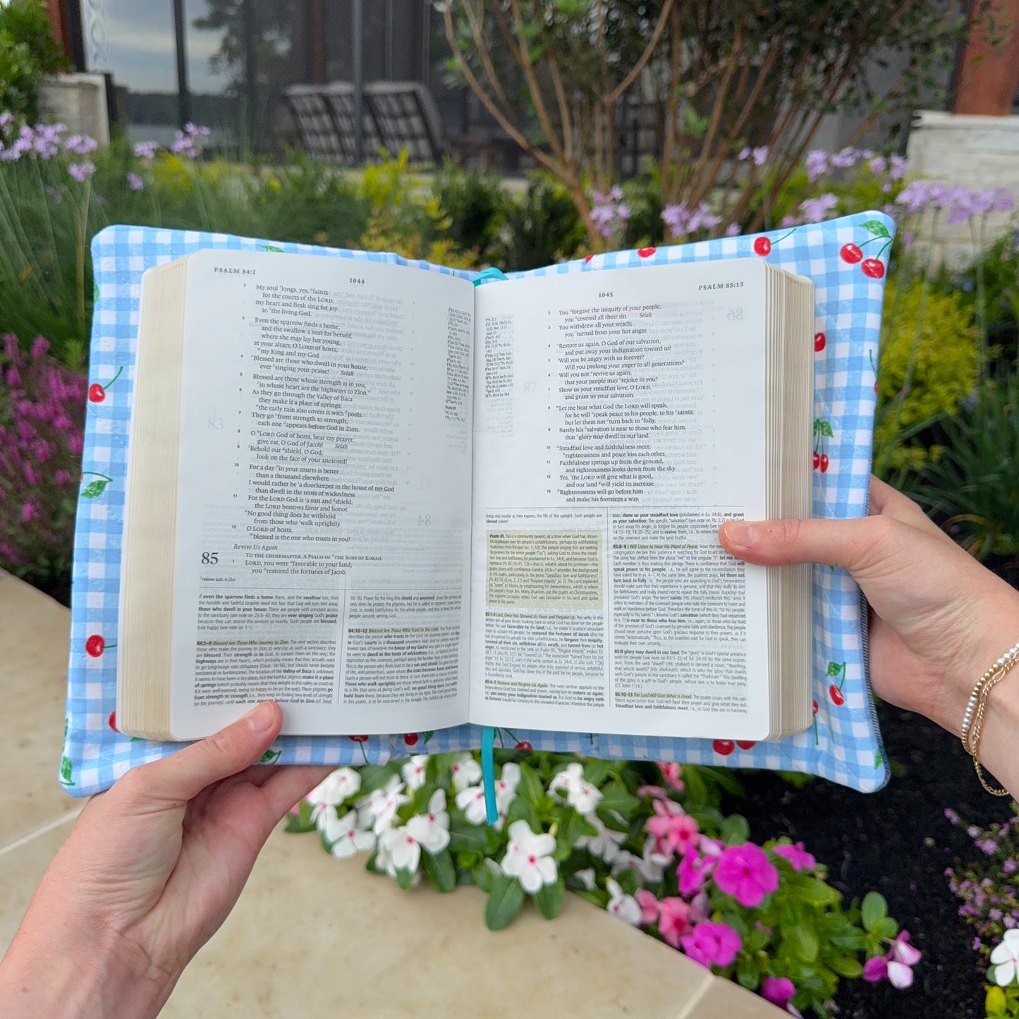 Cherry Lovin' Bible cover