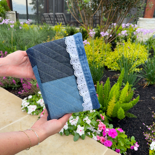 Blue Jean Blessings Bible Cover