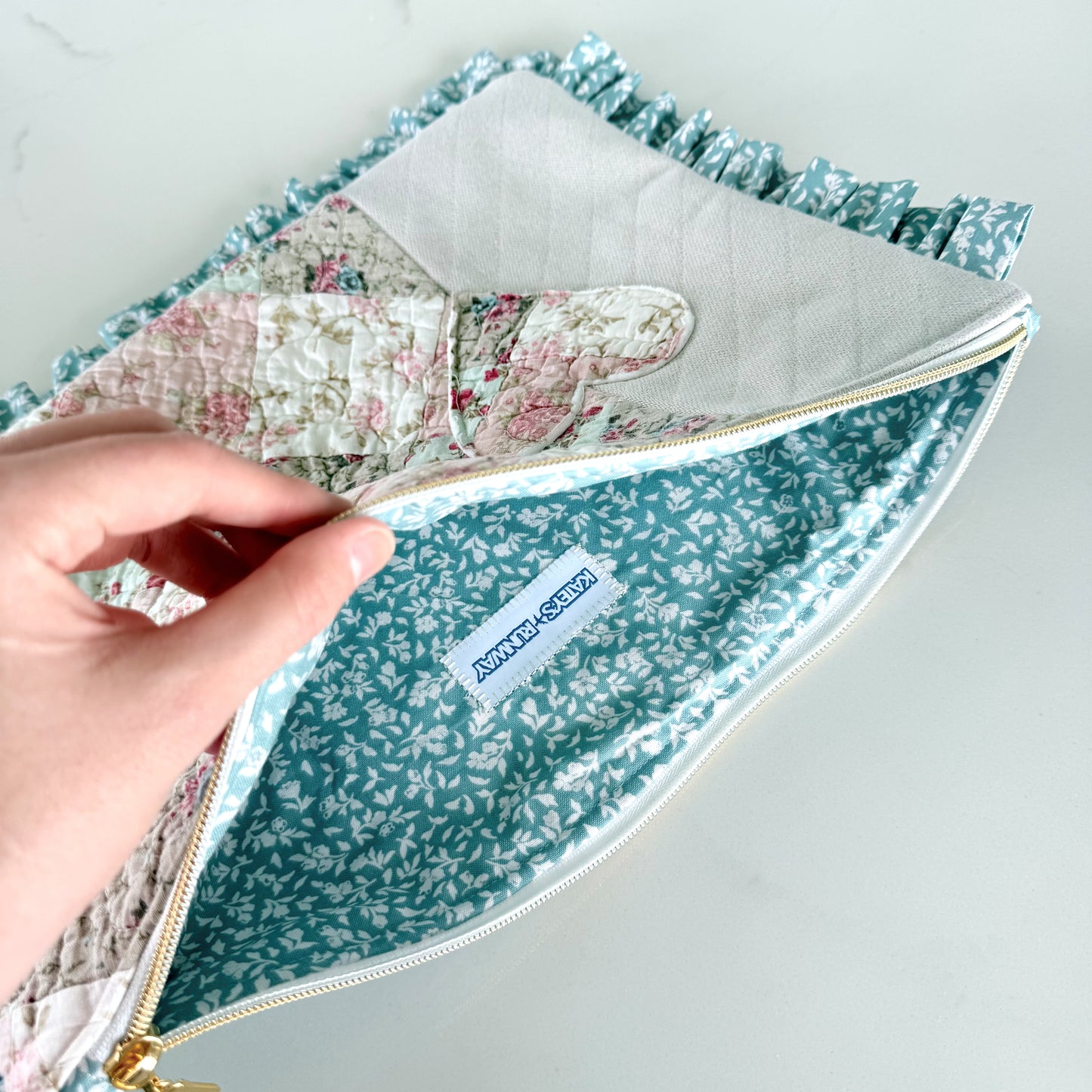Laptop Sleeve -  Heart Patch