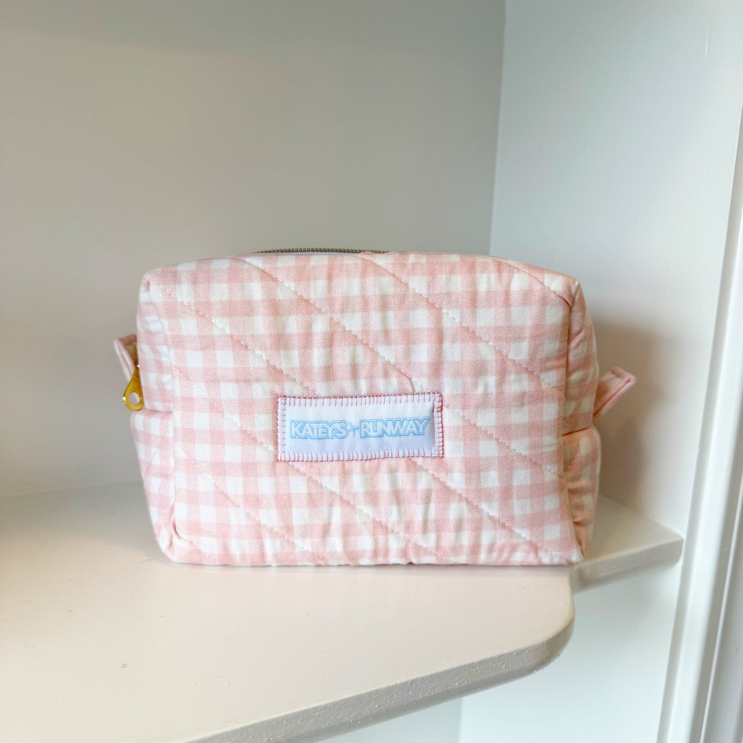 Pretty in Pink Makeup Bag