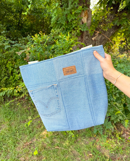 Everyday Denim Tote