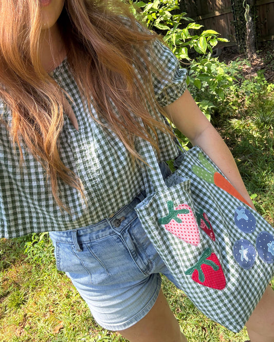 Veggie Bag +Matching Shirt Set